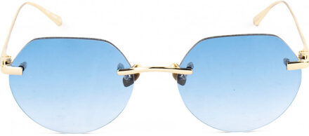 ASHINGDALE-S004 ASHINGDALE 53 S004 Zonnebril Goud