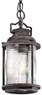 Ashland Bay - nostalgisch ontworpen hanglamp zink, helder