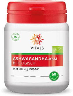 Ashwagandha-KSM Voedingssupplementen - 60 vegicaps