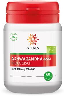 Ashwagandha-KSM Voedingssupplementen - 60 vegicaps
