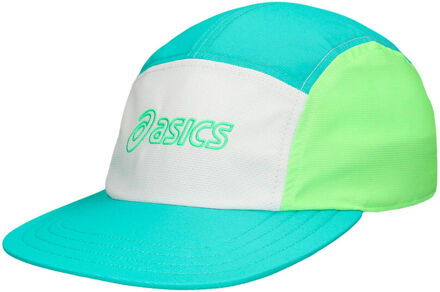 ASICS 5 Panel Cap Unisex-groen, beige - m/l,S/M,L/XL
