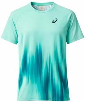 ASICS AO SS TOP T-shirt Heren-groen