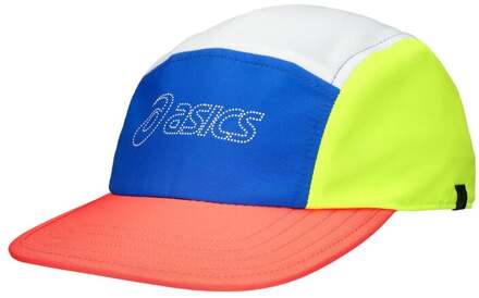 ASICS ATC Performance 5 Cap Heren-Wit,Veelkleurig - M-L