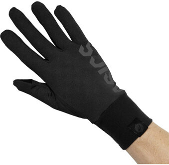 ASICS Basic Hardloop Handschoenen zwart - grijs - L