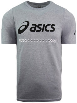 ASICS City Attack Heren Grijs T-Shirt - maat S