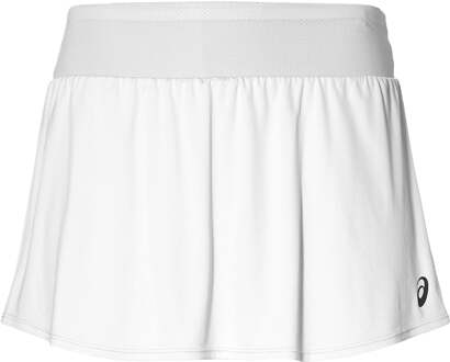 ASICS Club Rok Dames-Wit,Zwart - L