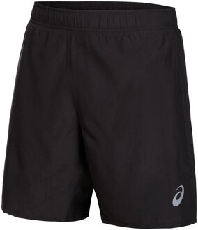 ASICS Core 2-N-1 7IN Shorts - Hardloopshorts met Binnenbroek Zwart - XXL