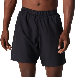 ASICS Core 2-N-1 7IN Shorts - Hardloopshorts met Binnenbroek Zwart