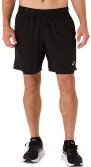 ASICS Core 2in1 7'' Short Heren zwart - 2XL