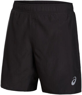 ASICS Core 2in1 7in Shorts Heren-Zwart - XS