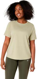 ASICS Core Hardloopshirt Dames-beige - XXL