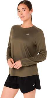 ASICS Core Hardloopshirt Dames-groen - XL