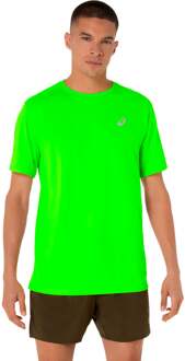 ASICS Core Hardloopshirt Heren-groen - M