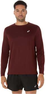 ASICS Core Hardloopshirt Heren-Wijnrood - XL