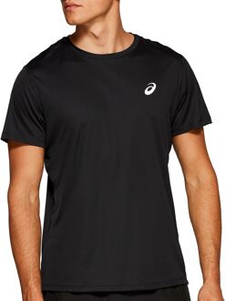 ASICS Core Hardloopshirt Heren zwart - S