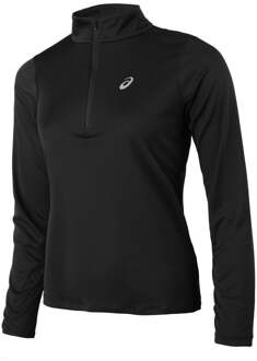 ASICS Core LS 1/2 Zip Shirt Dames zwart - M