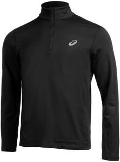 ASICS Core LS 1/2 Zip Winter Top - Zwarte Longsleeve - M