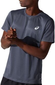 ASICS Core Ss Top T-shirt Asics , Gray , Heren