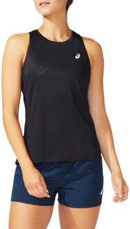 ASICS Core Tank - Hardloop Tank Tops Zwart - XS