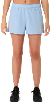 ASICS Court 2in1 Shorts Dames-Blaugrau - L