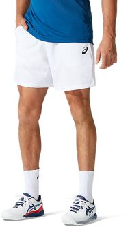 ASICS Court 7IN Short - Wit - Heren - maat  XXL