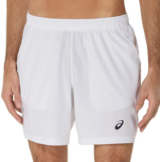 ASICS Court 7in Shorts Heren-wit
