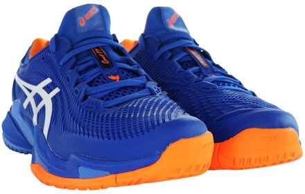 ASICS Court FF 3 Novak Heren Blauwe Tennis Schoenen - maat
