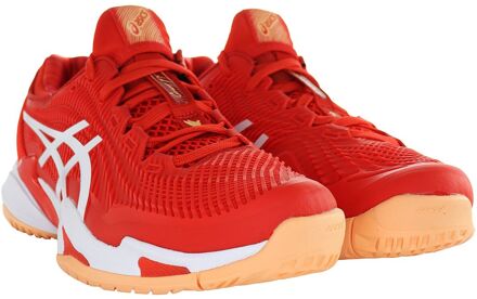 ASICS Court FF 3 Novak Heren Rode Tennis Sneakers - maat Rood