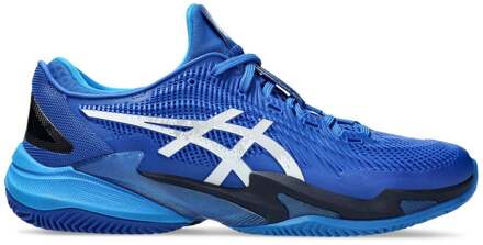 ASICS Court FF 3 Novak Tennisschoenen Heren-Blauw,Zilver - 36