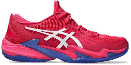ASICS Court FF 3 Tennisschoenen Dames-Berry,Wit - 41.5