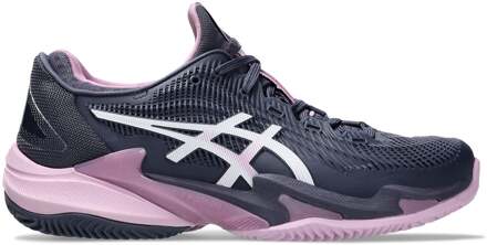 ASICS Court FF 3 Tennisschoenen Dames-Donkerblauw,Roze - 35.5,36,37,37.5,38,39,39.5,40,40.5,41.5,42,42.5,43.5,44,44.5