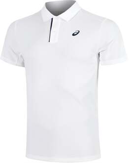 ASICS Court Polo Heren-wit - L