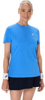 ASICS Court T-shirt Dames-Blauw - XS