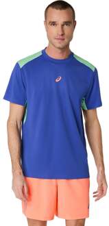 ASICS Court T-shirt Heren-Blauw - M