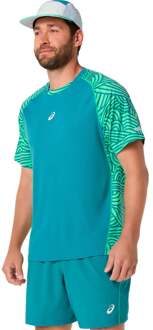ASICS Court T-shirt Heren donkergroen - XL