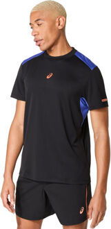 ASICS Court T-shirt Heren-Zwart - S