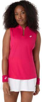 ASICS Court Tanktop Dames-pink roze - XL