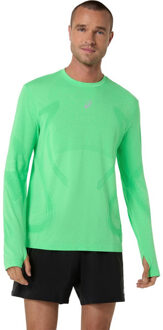ASICS Ekiden Longsleeve 5'' Short Set Heren groen