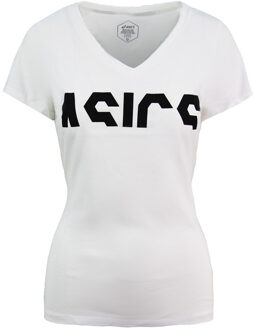 ASICS Essentials GPX Dames Wit T-shirt - maat L