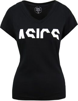 ASICS Essentials GPX Dames Zwart T-shirt