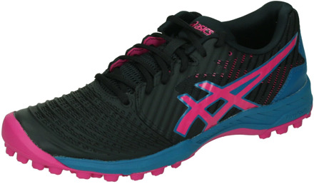 ASICS Field Ultimate FF Dames Hockeyschoenen Zwart - 39 1/2