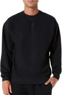 ASICS Fleece Relaxed Crew-Neck Sweater Heren - L