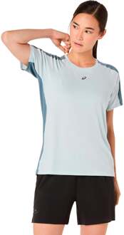 ASICS Fujitrail Elite Hardloopshirt Dames-grijs, grijs - M