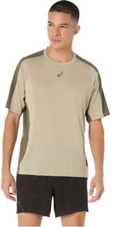 ASICS Fujitrail Elite Hardloopshirt Heren-groen, groen - M
