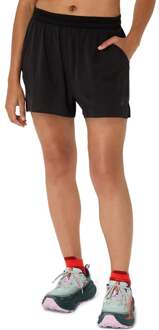 ASICS Fujitrail Elite Hardloopshorts Dames-Zwart - S