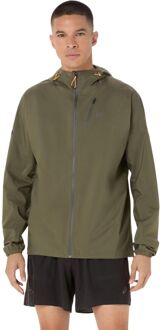 ASICS Fujitrail Elite Waterproof Hardloopjas Heren-Groen - S