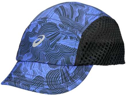 ASICS Fujitrail Graphic Cap Unisex-blauw, zwart - nosize