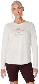 ASICS Fujitrail Logo Hardloopshirt Dames-Beige