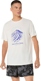 ASICS Fujitrail Logo T-Shirt Heren wit - S