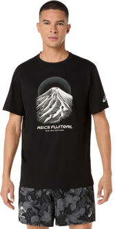 ASICS Fujitrail Logo T-Shirt Heren zwart - S